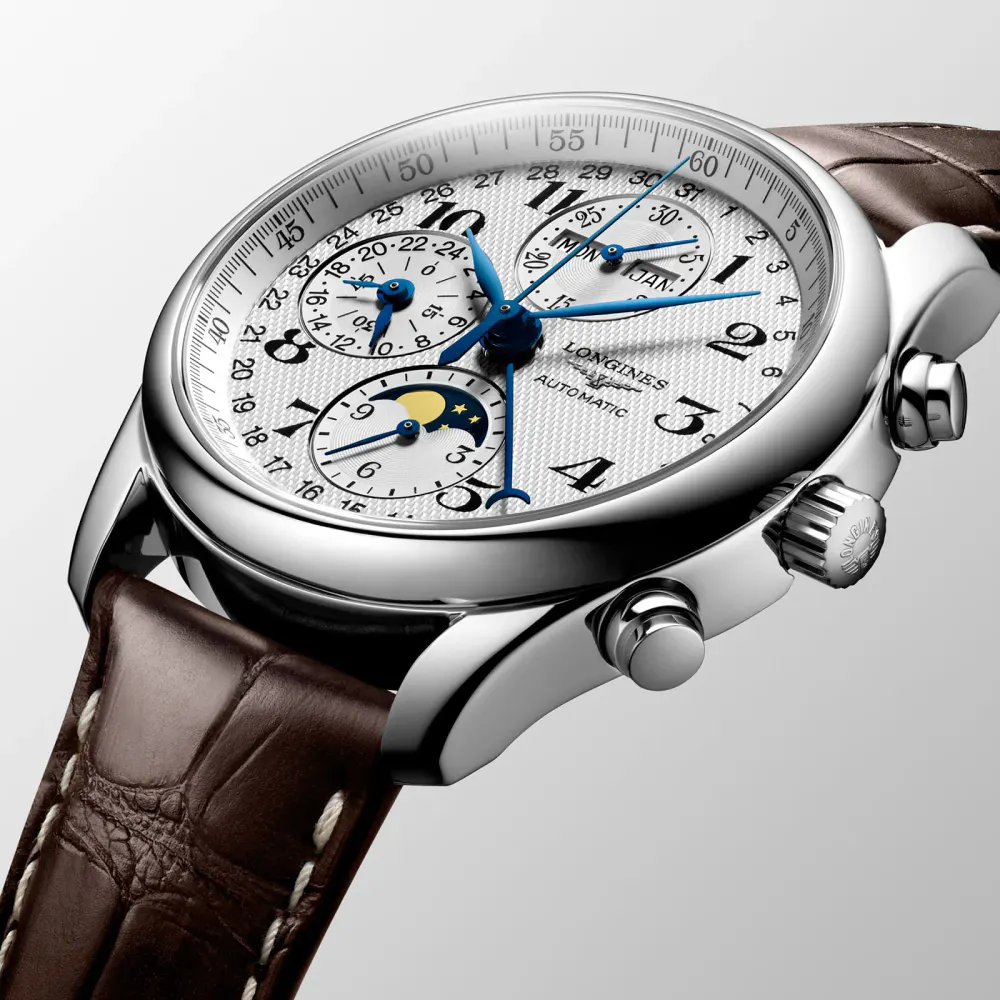 Longines Master Collection 40mm Chronograph With Moon Phase Mens Watch detail 2