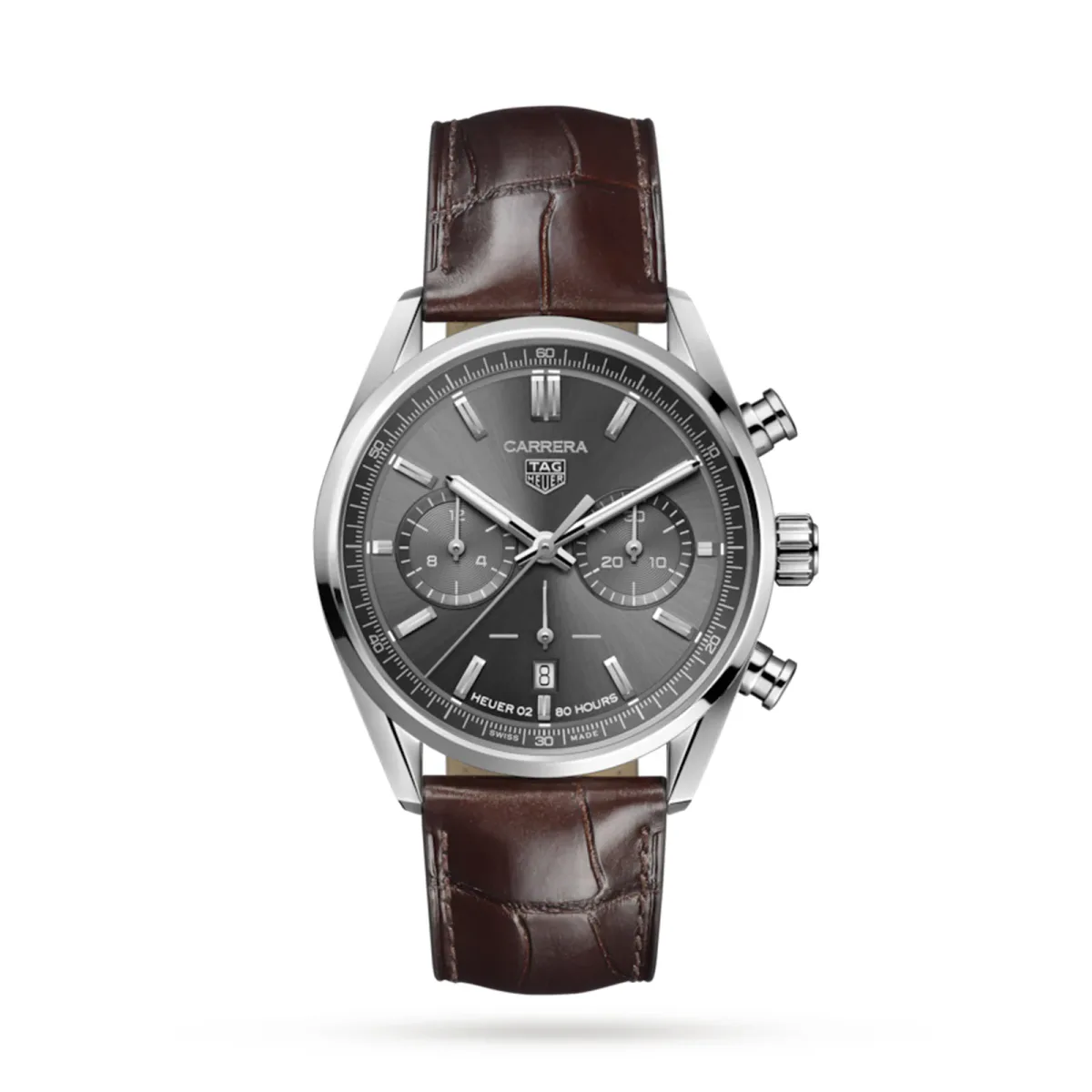 TAG Heuer Carrera Calibre Heuer 02 Chronograph 42mm Mens Watch
