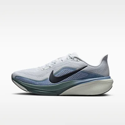 Nike Pegasus 42 Men's Road-Running Shoes - Pure Platinum/Work Blue/Mineral Slate/Dark Obsidian