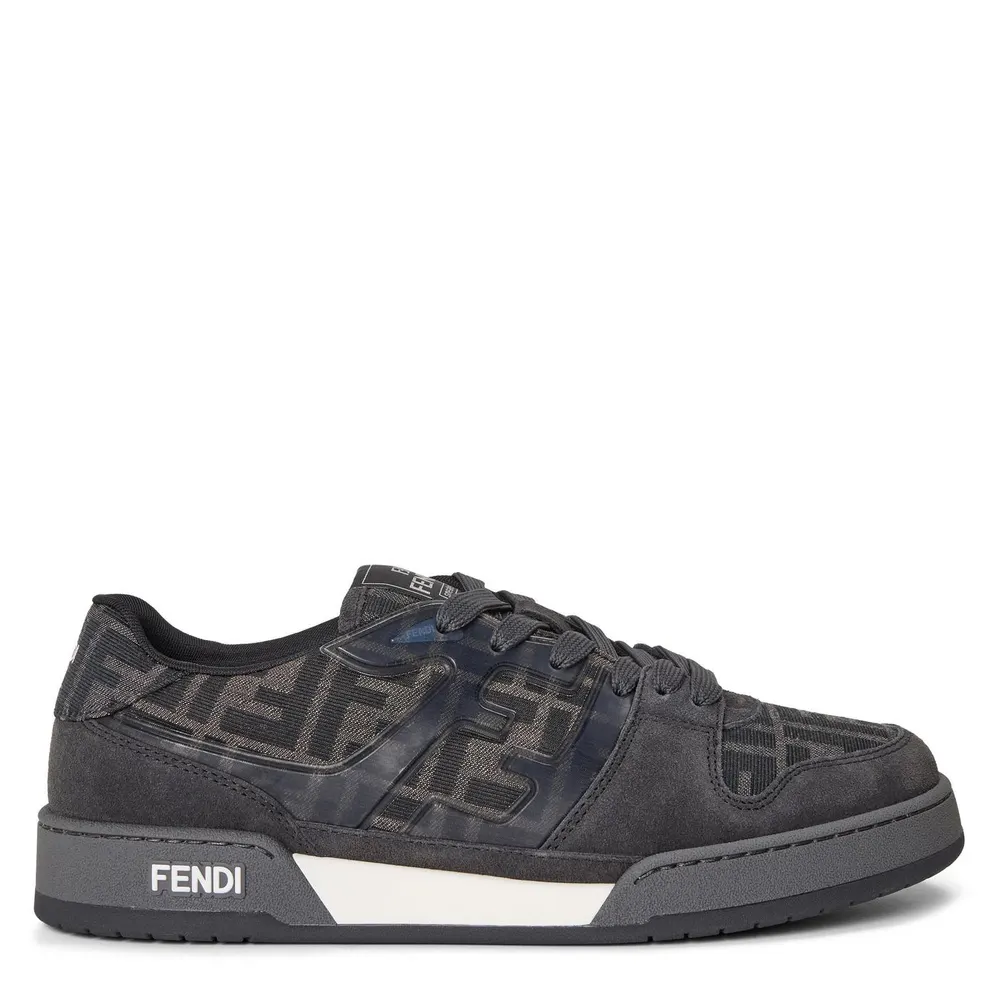 Fendi Match Sneakers in Black/Black – Footwear