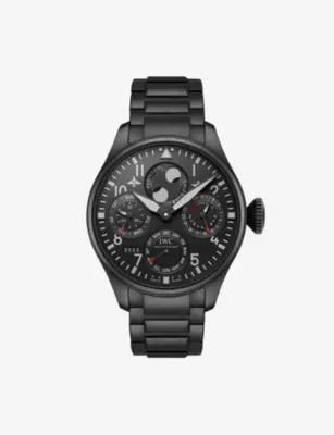 IWC Big Pilot’s Perpetual Calendar Top-Gun Edition Ceratanium® Automatic Watch 46.2mm