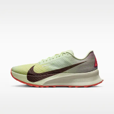 Nike ACG Ultrafly Trail-Racing Shoes - Volt Tint/Steam/Sea Glass/Burgundy Ash