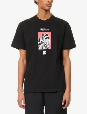 THE NORTH FACE Explorer Logo-Print Cotton T-shirt detail 3