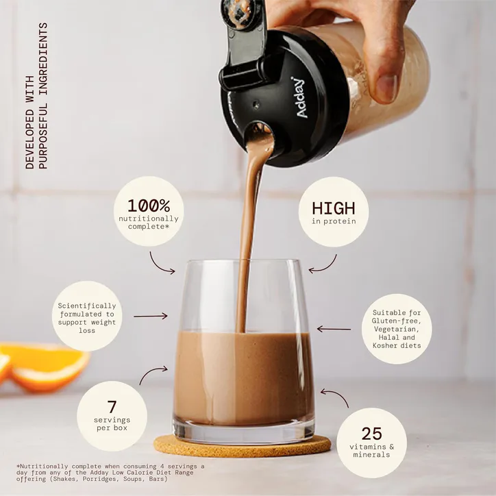Adday Shake Chocolate Orange 7 x 57 g, additional product view 3