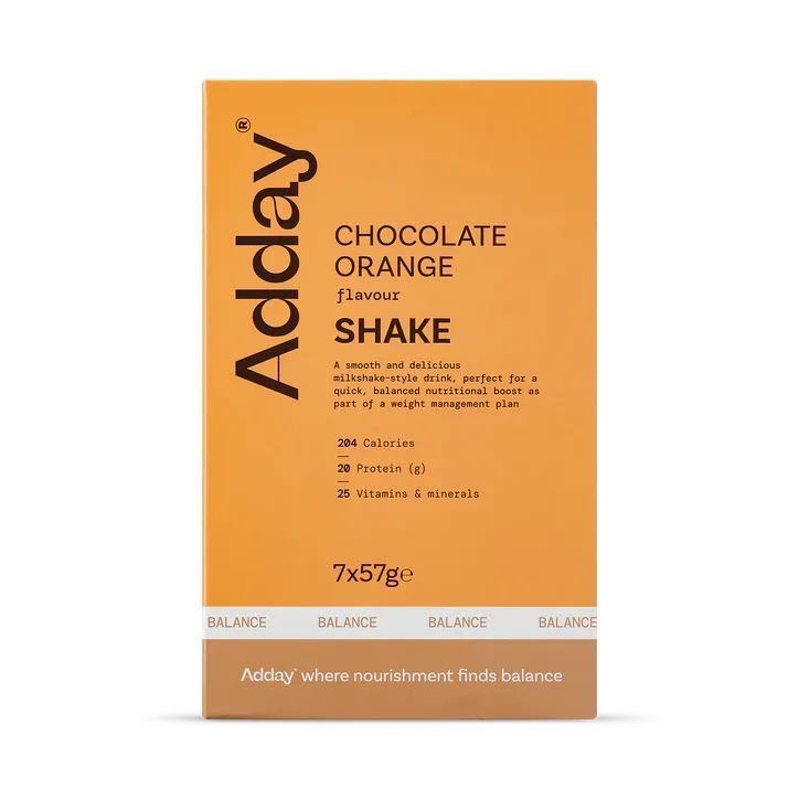Adday Shake Chocolate Orange 7 x 57 g