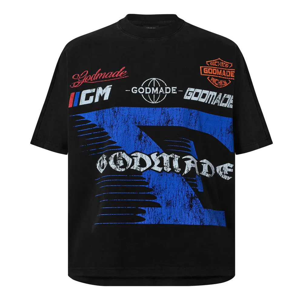 God Made Men's T-Shirt in WASH BLACK – Clothing
