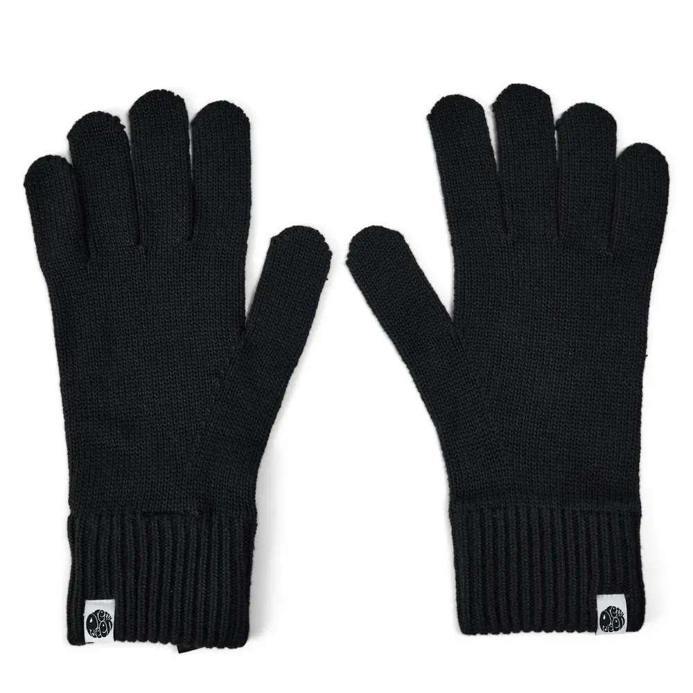 Pretty Green Men's Norbury Fleece Gloves in Black – Accessories