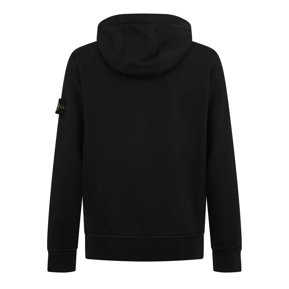 Stone Island Men's Full Zip Hooded Fleece detail 2