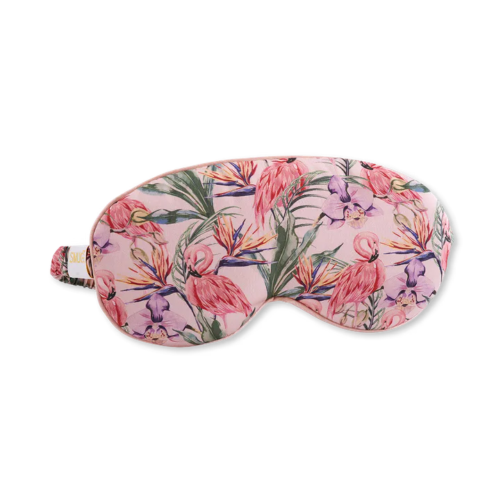 Smug Cloud Padded Satin Sleep Mask Flamingo Paradise – Beauty > Skincare > Face Care > Face Masks