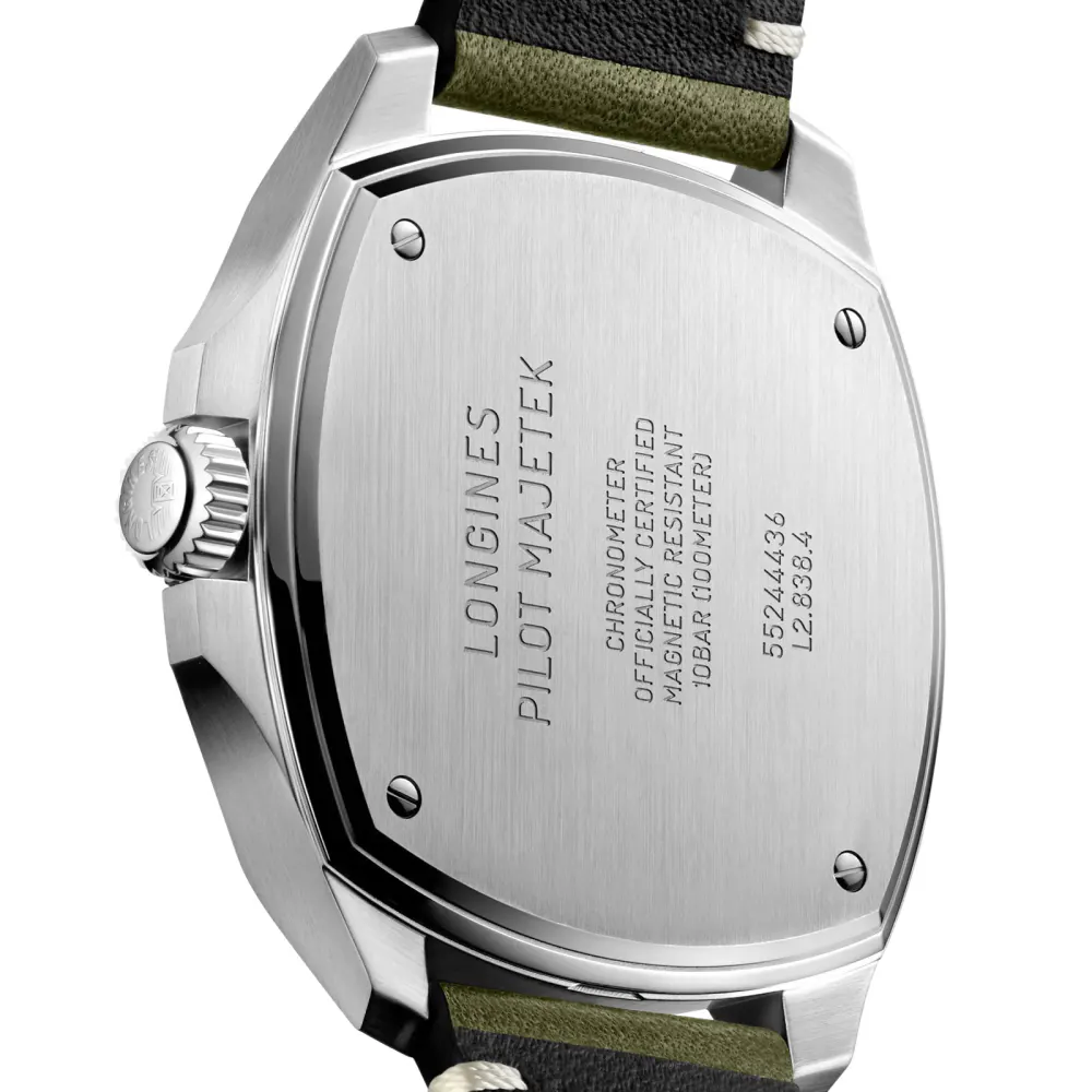 Longines Majetek Black and Green Automatic 43mm Mens Watch in Black, additional product view 2