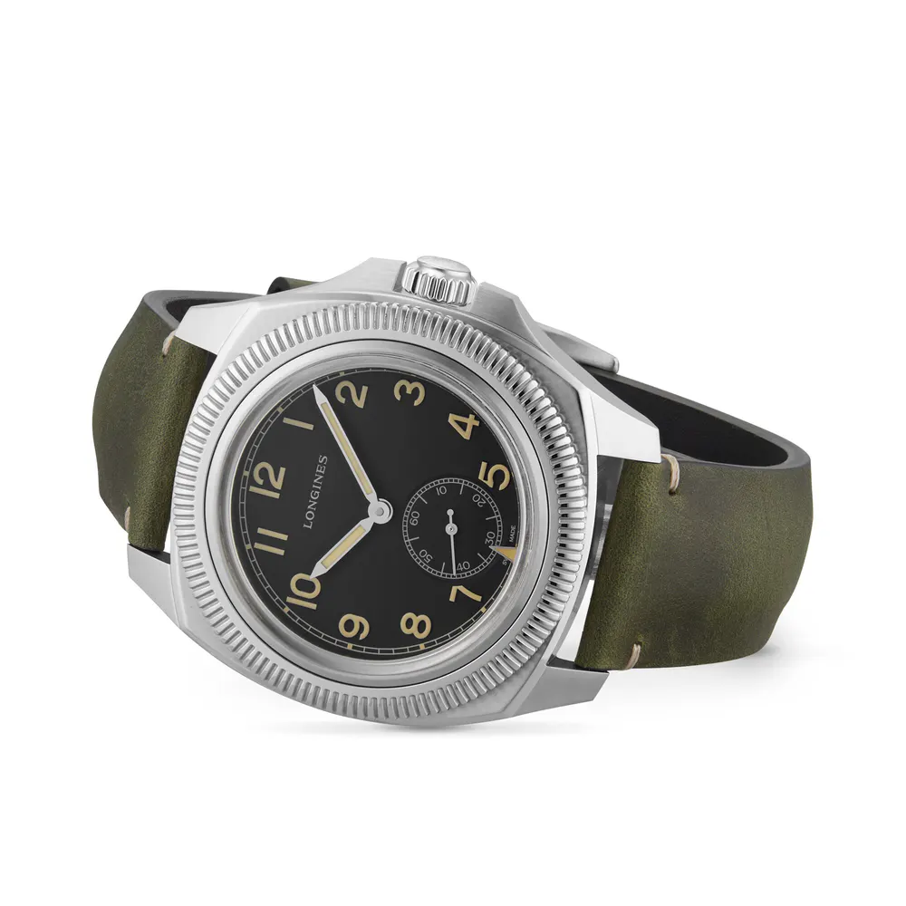 Longines Majetek Black and Green Automatic 43mm Mens Watch in Black, additional product view 3