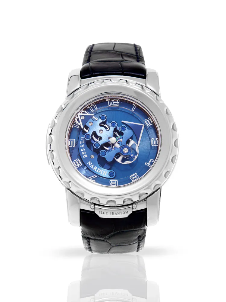 Ulysse Nardin Freak Blue Phantom 020-81 — 2008 — Very good in Blue Arabic – Pre-owned watches