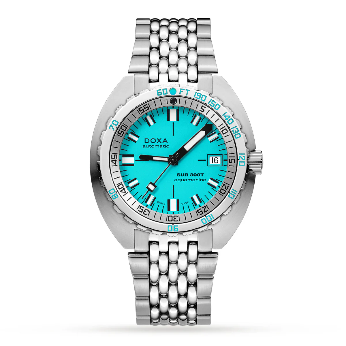 DOXA Sub 300T Aquamarine 42.5mm Mens Watch
