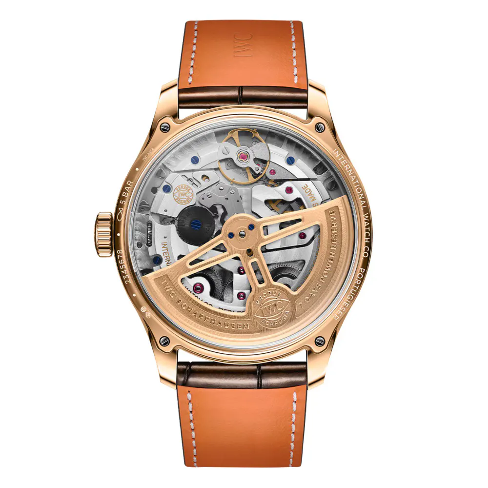 IWC Portugieser Perpetual Calendar 44 Silver Moon detail 2
