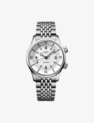LONGINES L3.764.4.16.6 Legend Diver Stainless-Steel Automatic Watch