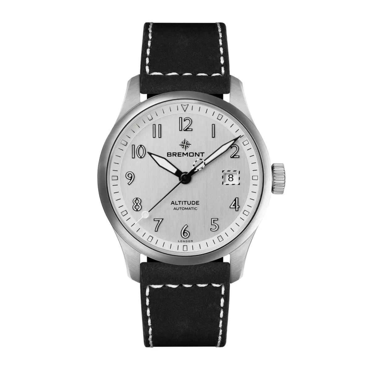 Bremont Altitude Date Automatic 39mm Unisex Watch Silver