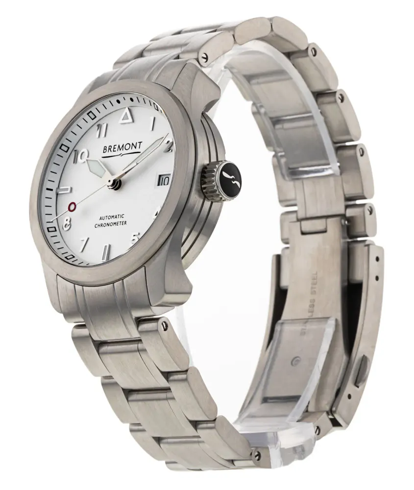 Bremont Solo SOLO-37/SI/BR — 2025 — Excellent in Silver Arabic, additional product view 2