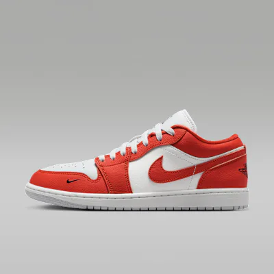 Jordan Air Jordan 1 Low SE Men's Shoes - Chile Red/Summit White/Pure Platinum/Black