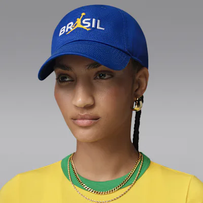 Jordan Club Unstructured Hat - Old Royal/Varsity Maize