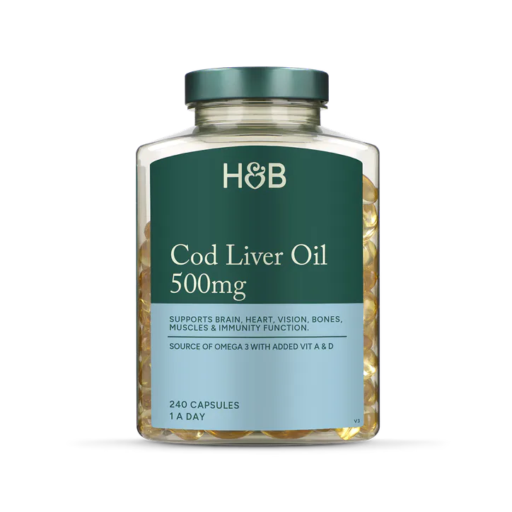 For Him Pure Cod Liver Oil 500mg 240 Capsules detail 2