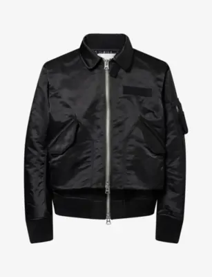 SACAI Bomber-Style Twill Jacket