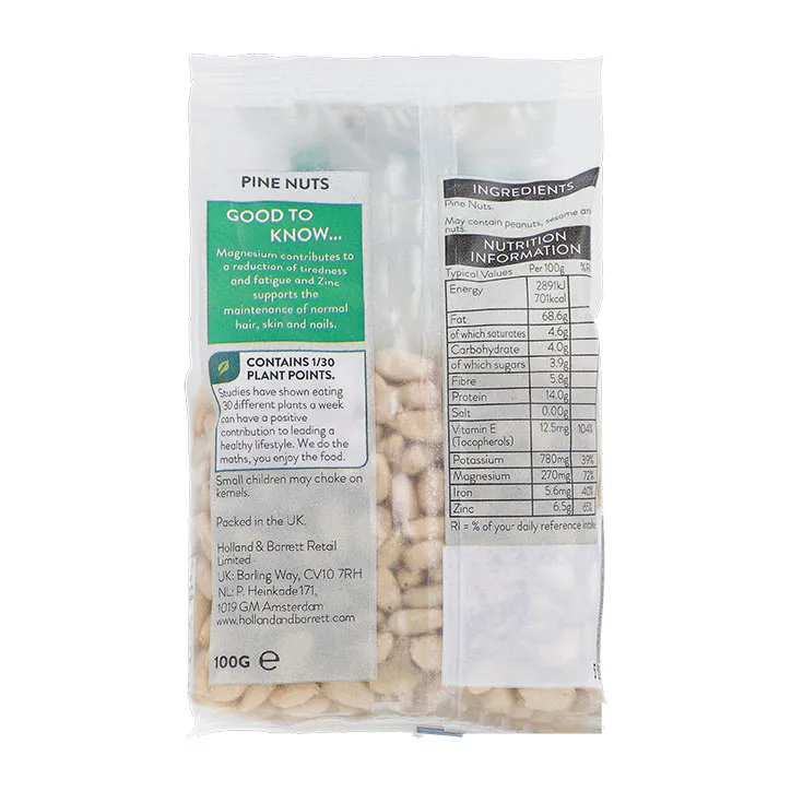 For Him Pine Nuts 100g detail 2