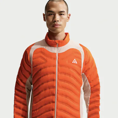Nike ACG Lava Loft Men's Therma-FIT Jacket - Safety Orange/Cream II/Cream II/Summit White