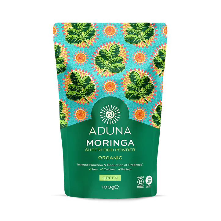 Aduna Organic Moringa Green Superleaf Powder 100g