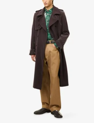 LABRUM LONDON Slim-Fit Denim Trousers in SAND, additional product view 2