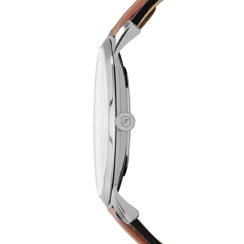 Fossil Minimalist Blue Dial Mens Watch in Blue, additional product view 2