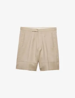 PRADA Cotton Bermuda Shorts - NEUTRAL detail 2