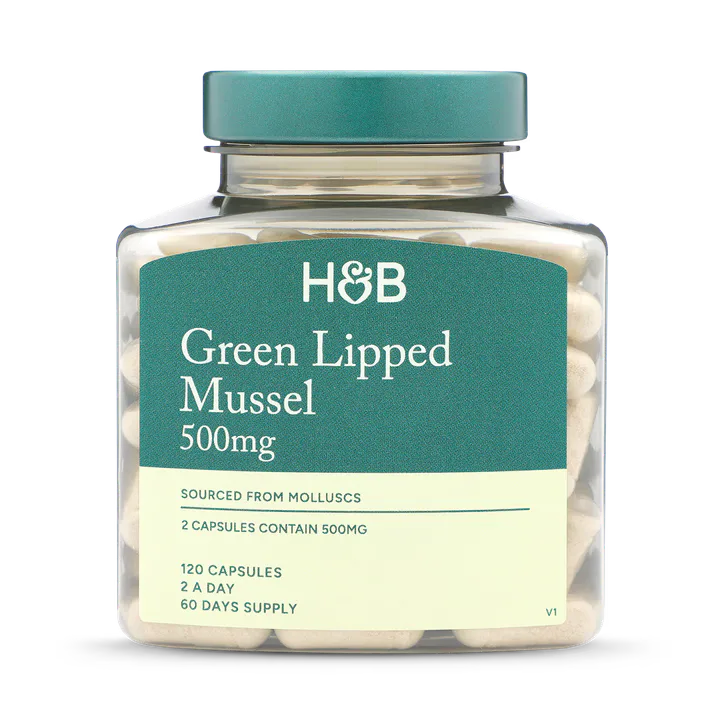 For Him Green Lipped Mussel 500mg 120 Capsules