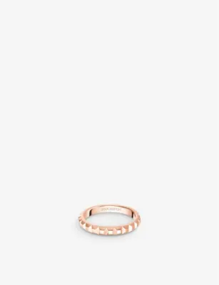 BOUCHERON Quatre Clou de Paris 18ct rose-gold ring - 57mm detail 3