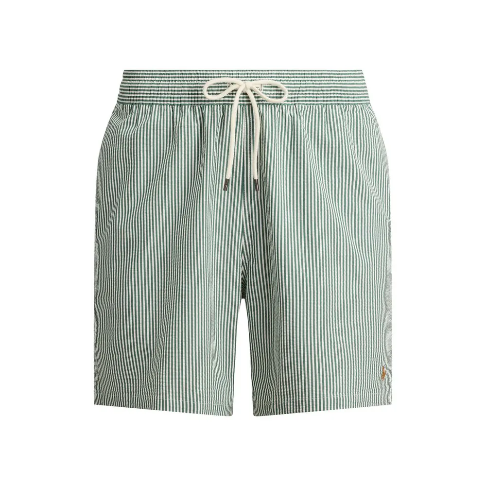 Polo Ralph Lauren Mens Seersucker Traveller Swim Shorts