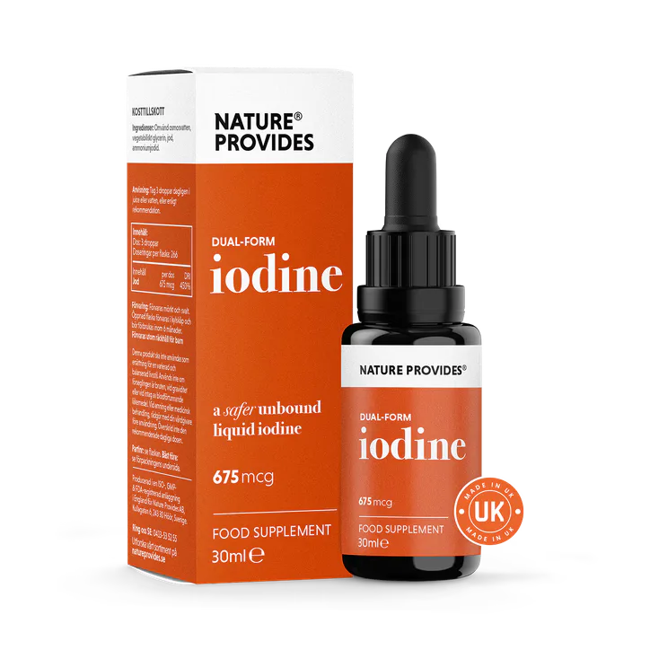 Nature Provides Dual-Form Iodine (675mcg) Extracted From Natural Kelp 50ml