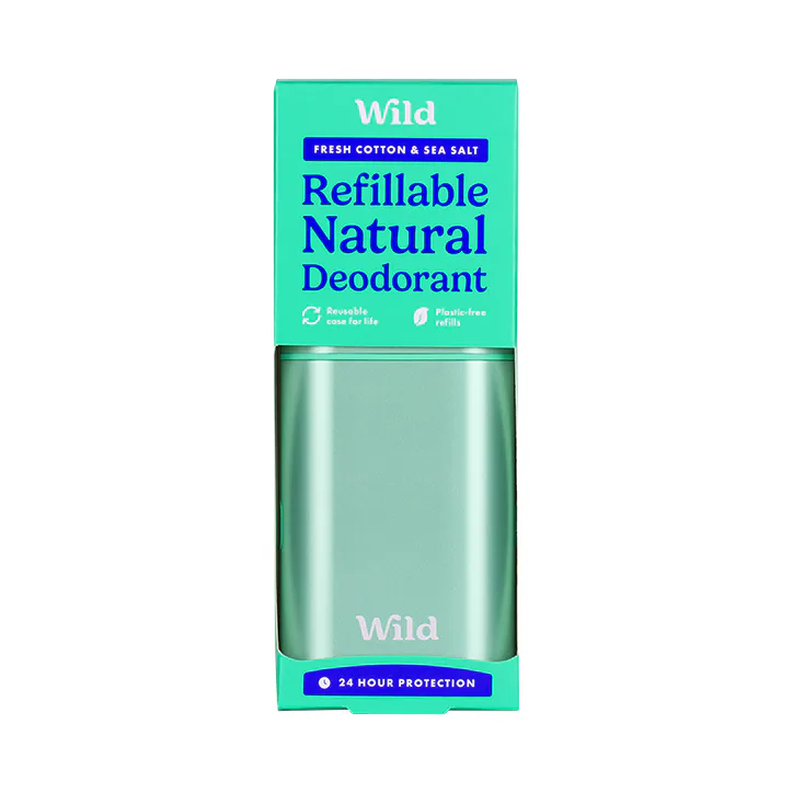 Wild Fresh Cotton & Sea Salt Deodorant Starter Pack