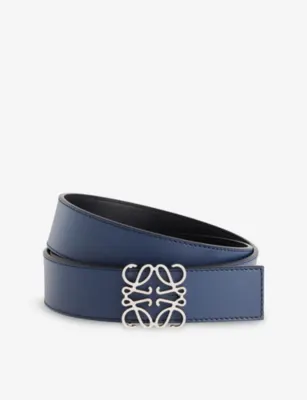 LOEWE Anagram Reversible Leather Belt - 40
