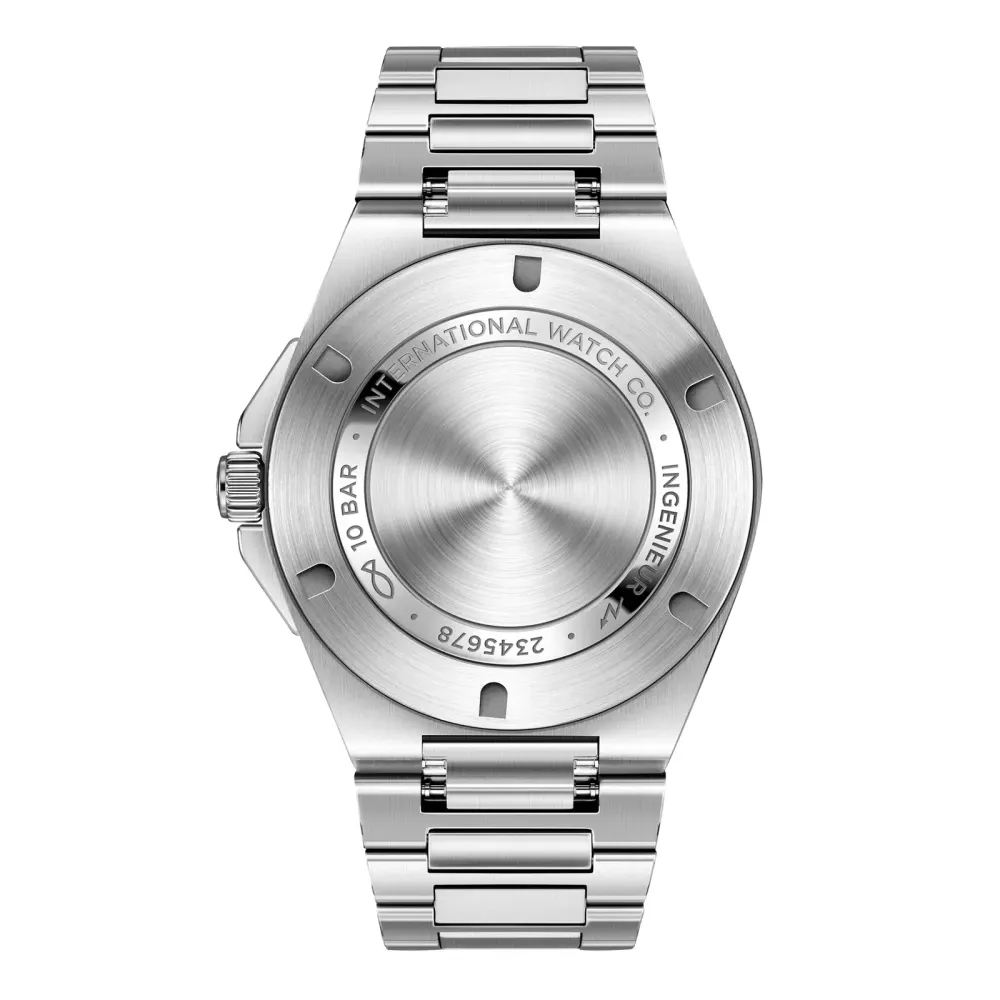 IWC Ingenieur Automatic 40mm Mens Watch Green detail 2