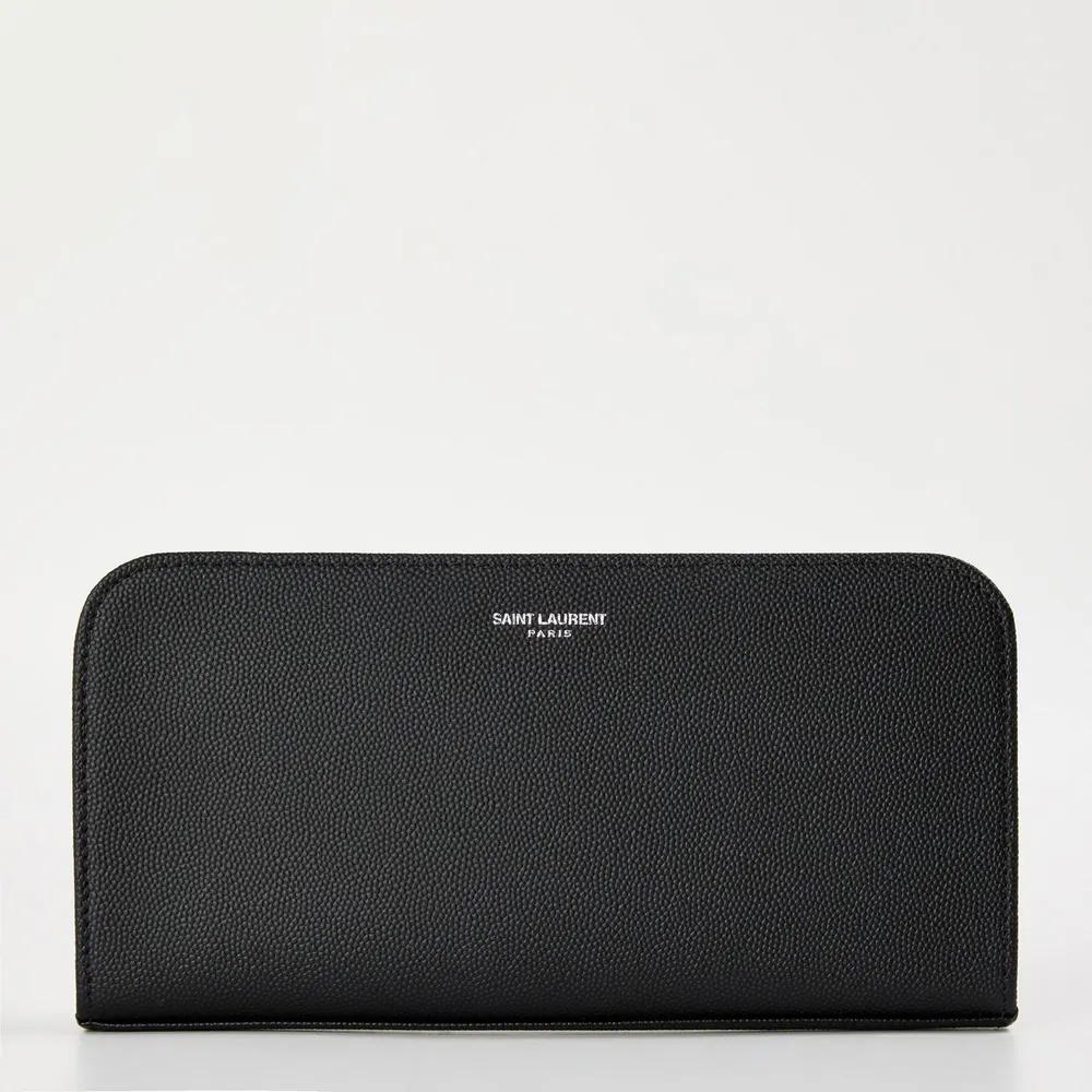 Saint Laurent Men's Zip Around Purse