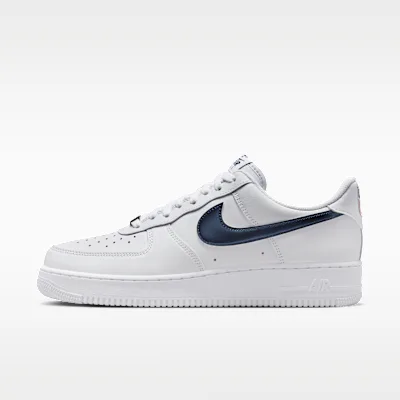 Nike Air Force 1 '07 LV8 'USA' Men's Shoes - White/University Red/University Red/Midnight Navy