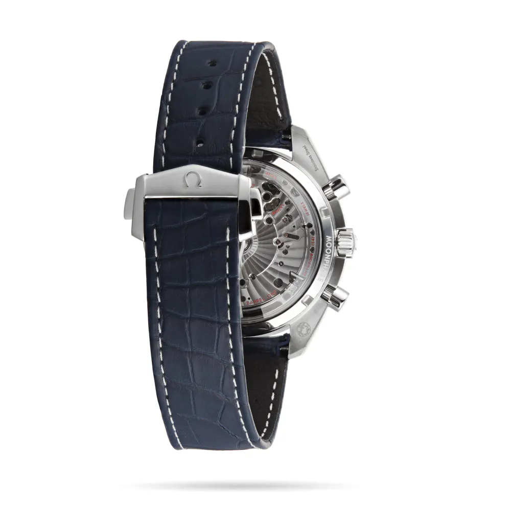 Omega Speedmaster Moonphase Co-Axial Master Chronometer Chronograph Mens Watch in Blue, additional product view 3