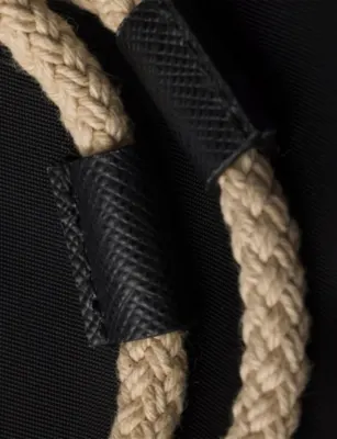 PRADA Re Nylon Smartphone Case in BLACK, additional product view 2