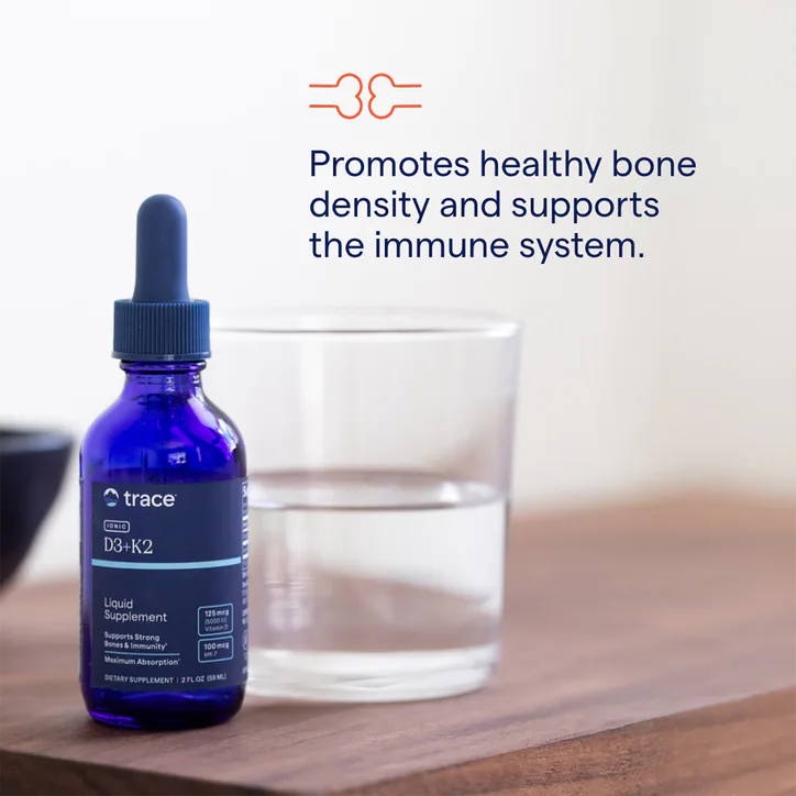 Trace Minerals Liquid Ionic Vit D3+K2 Drops 59ml, additional product view 3