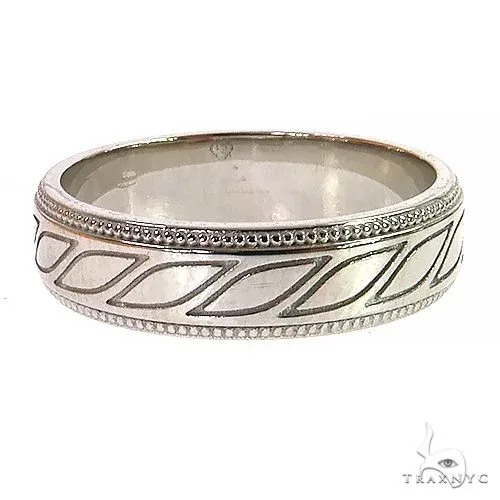 RINA - For Him CUSTOM 18K Gold Wedding Band 69238 in Rose Gold / 6 – Ring
