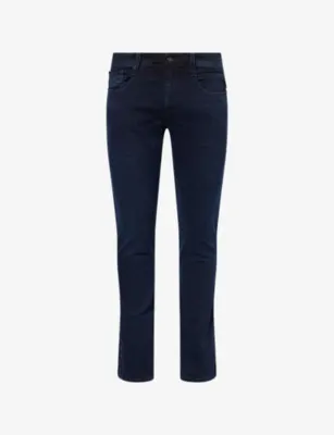 REPLAY Slim-Fit Anbass Stretch-Denim Jeans - 36/32 in Dark Blye – Mens | Jeans | Slim