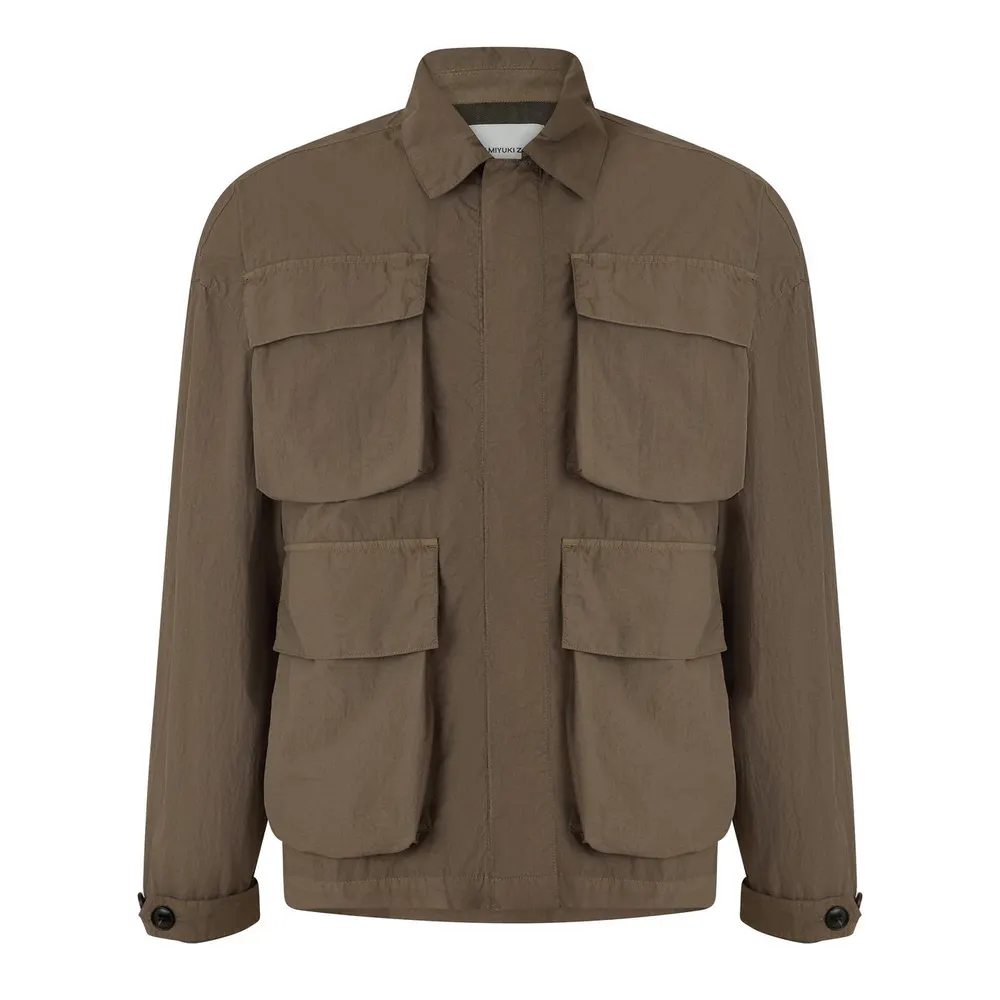 MKI MIYUKI ZOKU Men's Box Overshirt