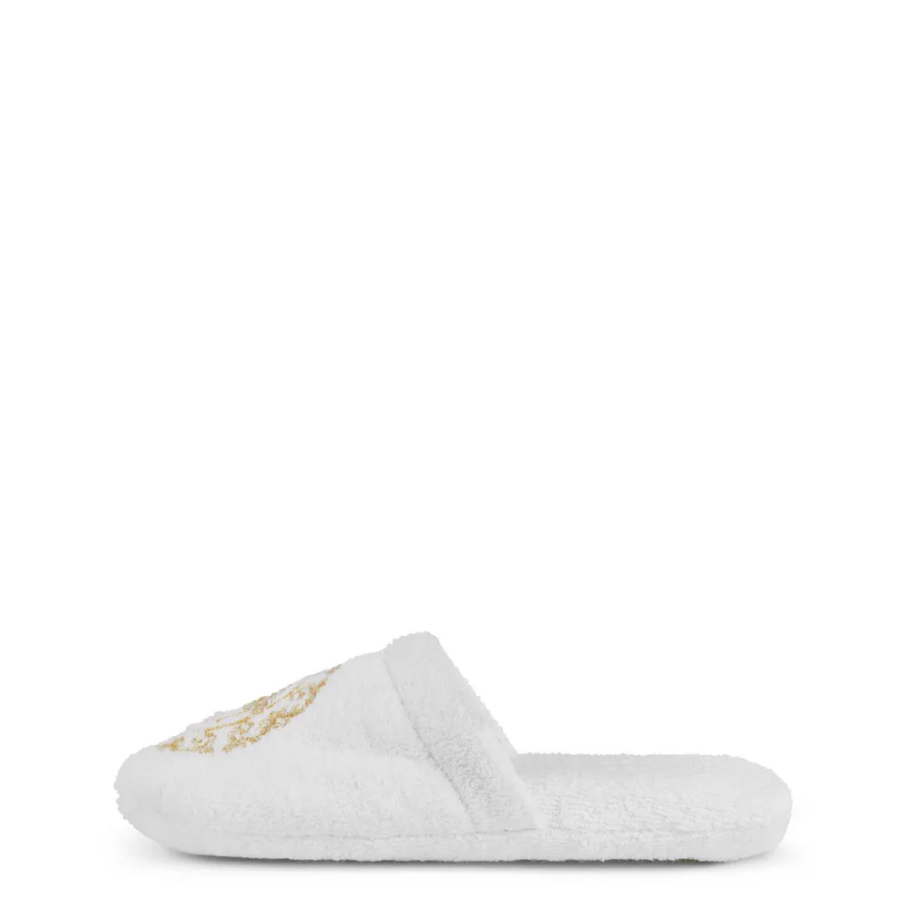 Versace Home Medusa Bath Slippers detail 2