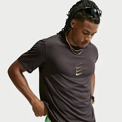 Nike Men's Dri-FIT Running Top - Tar