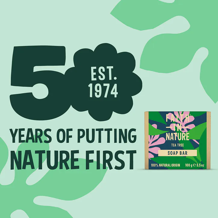 Faith in Nature Soap Bar Tea Tree 100g detail 2