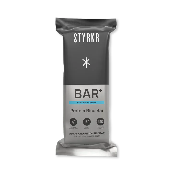 STYRKR Bar+ Salted Caramel 75 g – Active Nutrition > Bars, Drinks & Snacks > Protein Bars
